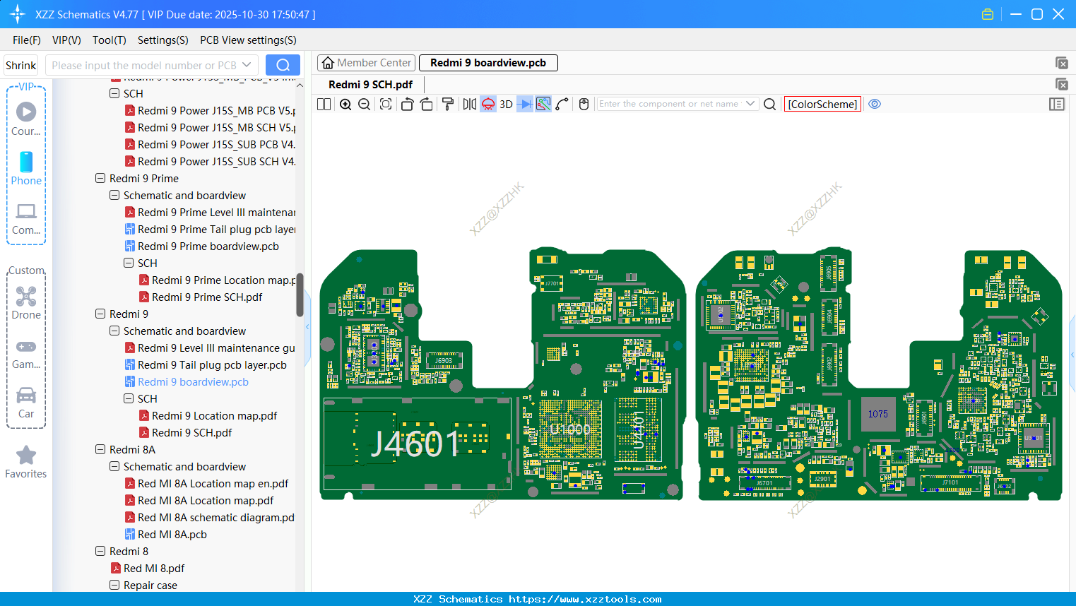 Xiaomi Redmi 9 Boardview